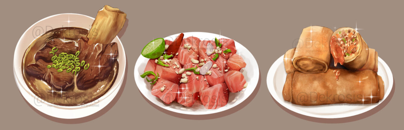 Indonesian Food for Cards Collection Commission - 2022